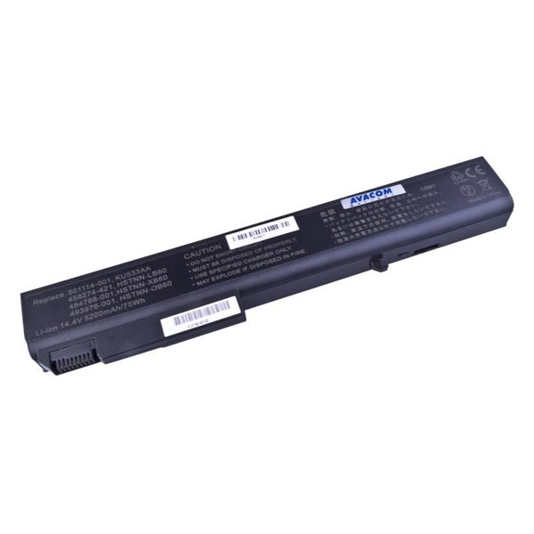 Avacom baterie pro HP 8530p/w, 8730p/w serie, Li-Ion, 14.4V, 5200mAh, 75Wh, články Samsung, NOHP-8530-806