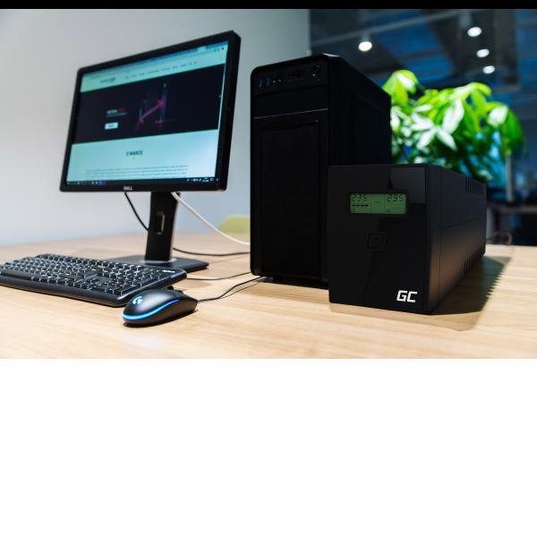 Green Cell ® UPS Micropower 600VA LCD