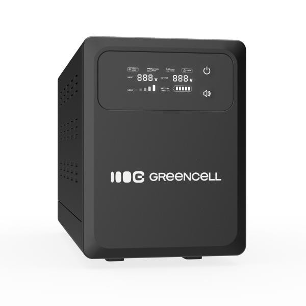 Green Cell Uninterruptible Supply UPS 1500VA 1000W s LCD displej