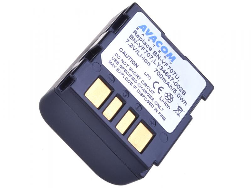 Avacom baterie pro JVC BN-VF707, 707U, Li-Ion, 7.2V, 710mAh, 5.1Wh, neoriginální