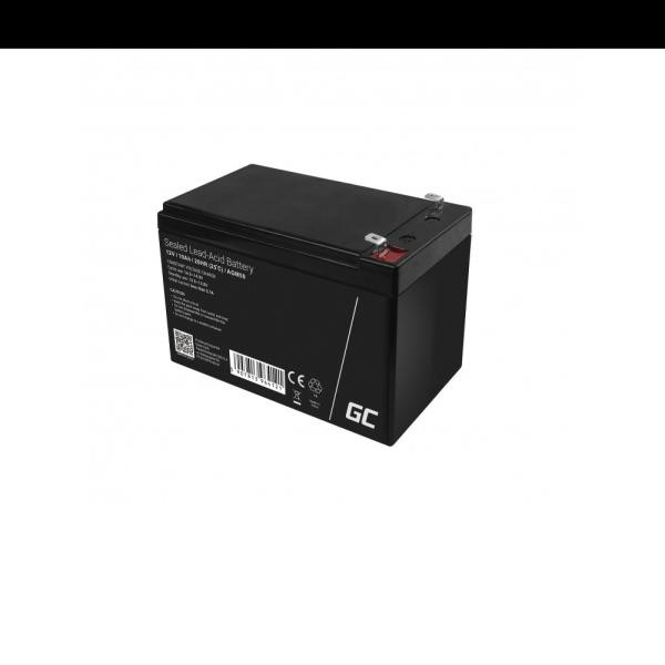 Green Cell bezpečnostní bezúdržbová baterie AGM VRLA 12V 10Ah pro UPS jednotky