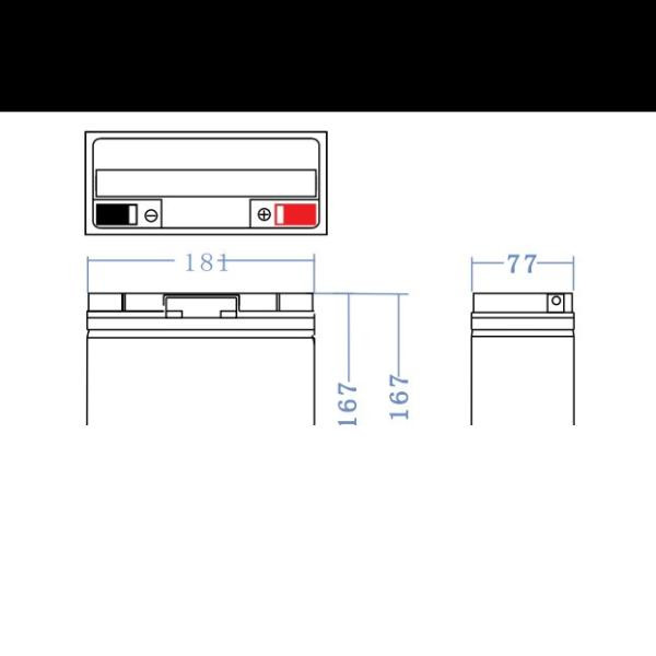 Green Cell bezúdržbová baterie AGM VRLA 12V 17Ah pro sekačky, lodě, invalidní vozíky a koloběžky