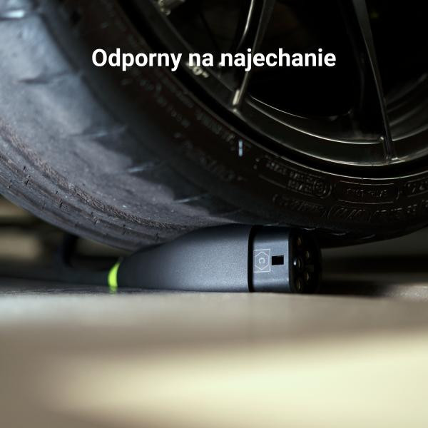 Green Cell nabíjecí kabel Snap typ 2 EV, 22 kW 5 m pro Tesla Model 3 S X Y, VW ID.3, ID.4, ID.5, Kia EV6, Audi E-Tron, Fiat 500e
