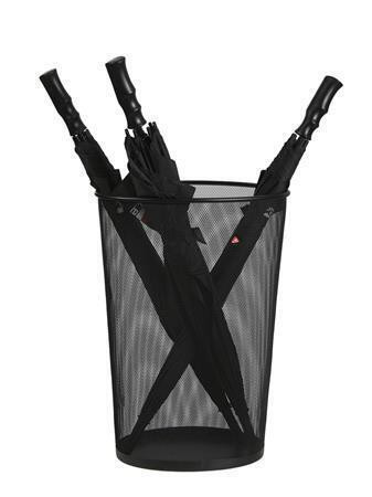 Stojan na deštníky "Rain", černá, drátěný, ALBA PMRAIN N