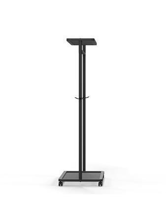Stojan na oděvy "Noko", černá, pojízdný, kov, ALBA PMNOKO N