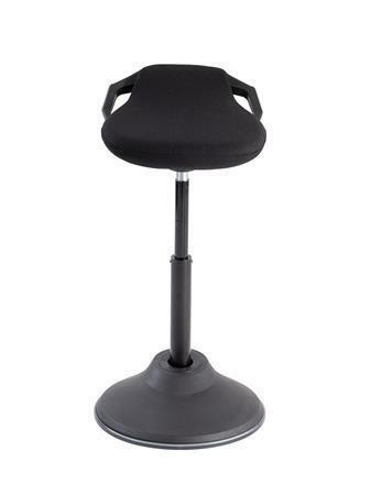 Stolička "Flexy", černá, ergonomická, ALBA MHFLEXY N