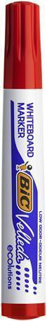Popisovač na tabuli "Velleda ecolutions", červená, 1,4 mm, kuželový hrot, BIC 904939