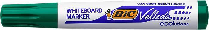 Popisovač na tabuli "Velleda ecolutions", zelená, 1,1-5,6 mm, klínový hrot, BIC 904949