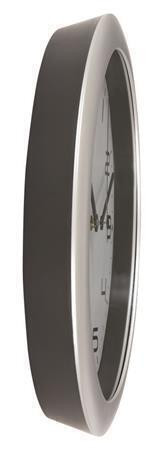 Nástěnné hodiny "Hornew", stříbrná, 30 cm, ALBA