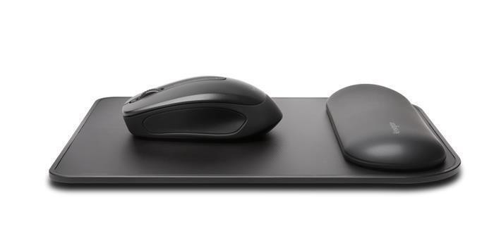 Podložka pod myš s opěrkou zápěstí "ErgoSoft™, černá, gelová výplň, KENSINGTON