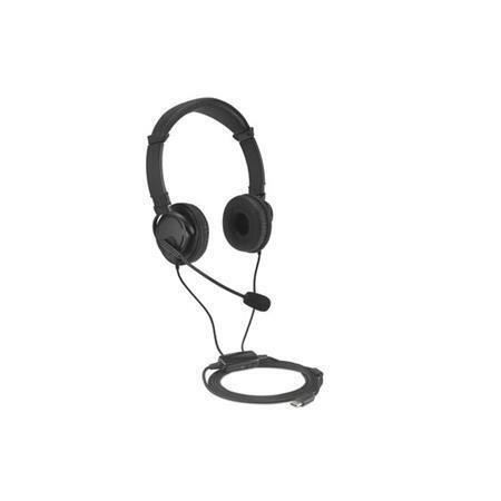 Sluchátka s mikrofonem "Classic EQ", černá, USB-C, KENSINGTON K97464WW
