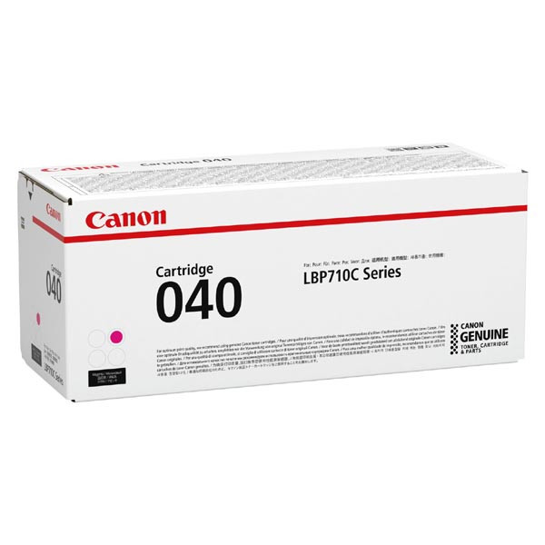 Canon originální toner 040 M, 0456C001, magenta, 5400str.
