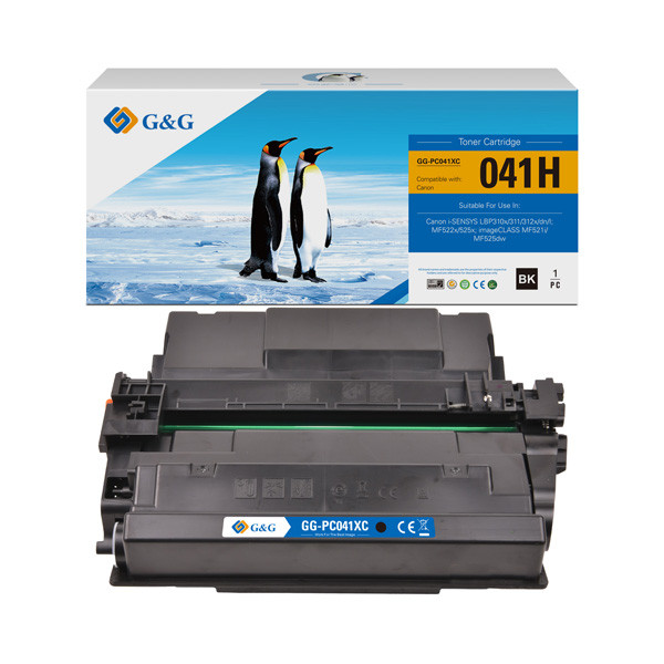 G&G kompatibilní toner s Canon 041HBK, NT-PC041XC, black, 20000str., high capacity