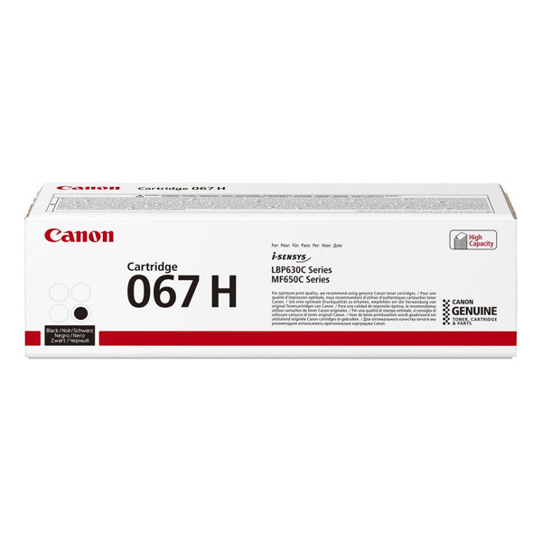 Canon originální toner 067 H BK, 5106C002, black, 3130str., high capacity