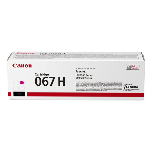 Canon originální toner 067 H M, 5104C002, magenta, 2350str., high capacity