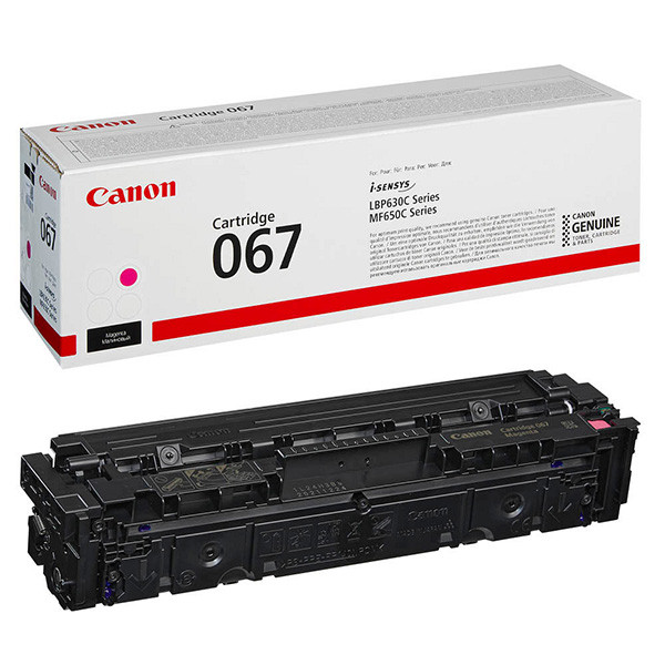 Canon originální toner 067 M, 5100C002, magenta, 1250str.