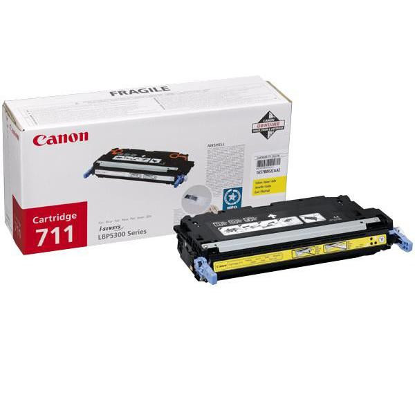 Canon originální toner CRG711, 1657B002, yellow, 6000str., DOPRODEJ