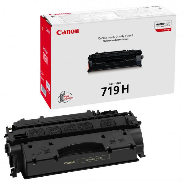 Canon originální toner 719 H BK, 3480B002, black, 6400str., high capacity