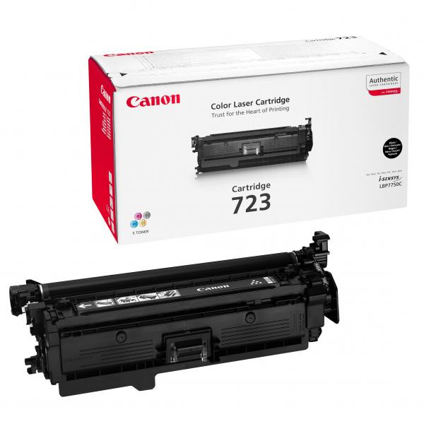 Canon originální toner 723 BK, 2644B002, black, 5000str., DOPRODEJ