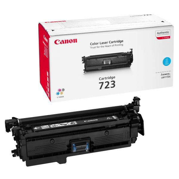Canon originální toner 723 C, 2643B002, cyan, 8500str.