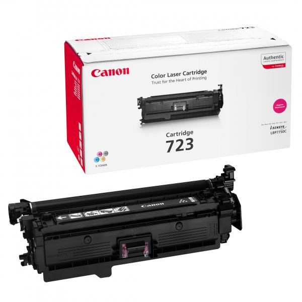 Canon originální toner 723 M, 2642B002, magenta, 8500str.