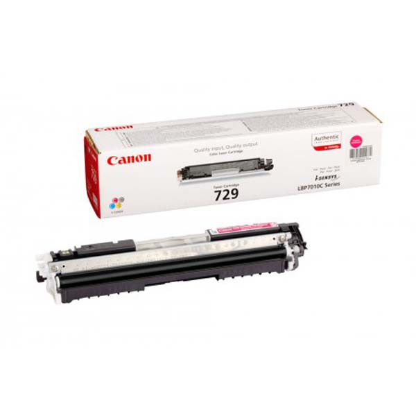 Canon originální toner 729 M, 4368B002, magenta, 1000str.