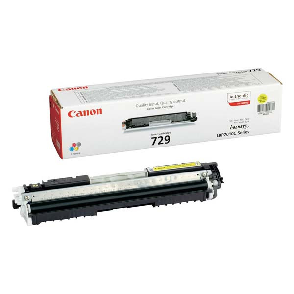 Canon originální toner 729 Y, 4367B002, yellow, 1000str.