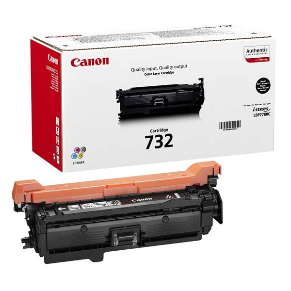 Canon originální toner 732 H BK, 6264B002, black, 12000str., high capacity