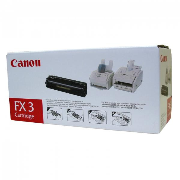 Canon originální toner FX3 BK, 1557A003, black, 2700str.