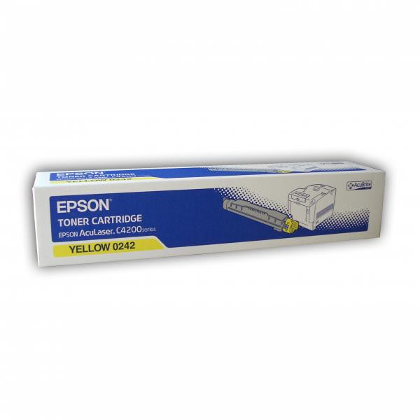 Epson originální toner C13S050242, yellow, 8500str., DOPRODEJ