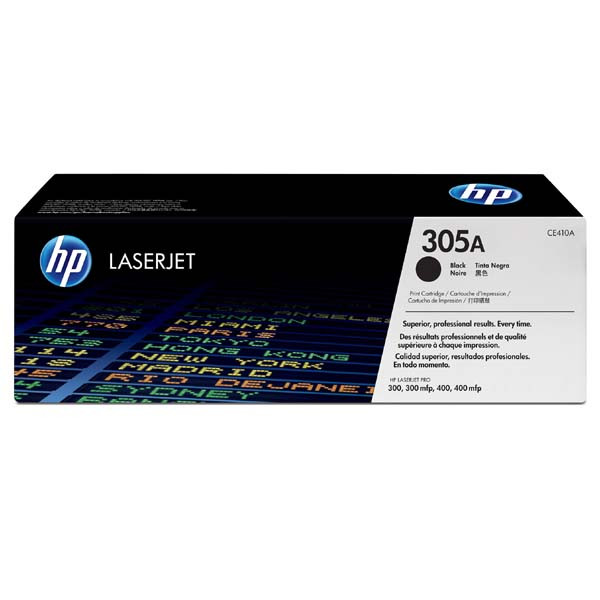 HP originální toner CE410A, HP 305A, black, 2090str.