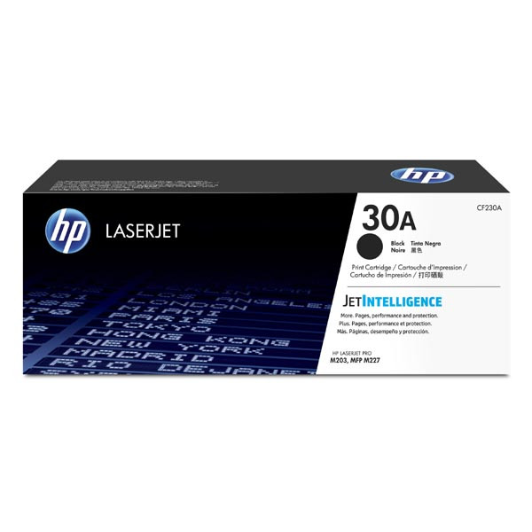 HP originální toner CF230A, HP 30A, black, 1600str.