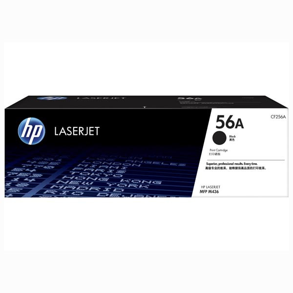 HP originální toner CF256A, HP 56A, black, 7400str.