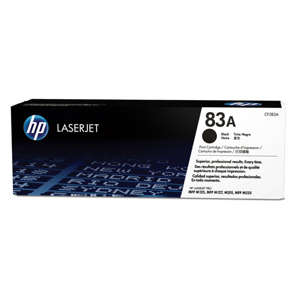HP originální toner CF283A, HP 83A, black, 1500str., 830g