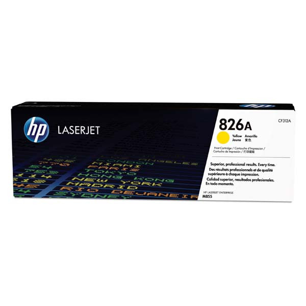 HP originální toner CF312A, HP 826A, yellow, 31500str.