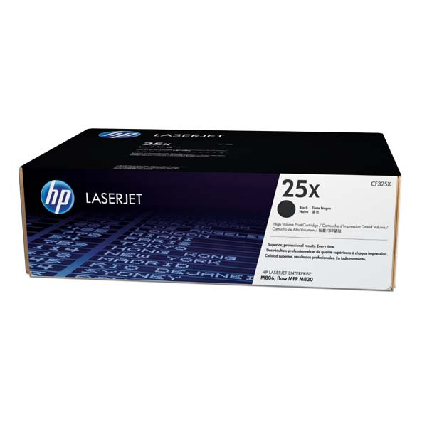 HP originální toner CF325X, HP 25X, black, 40000str., 1ks