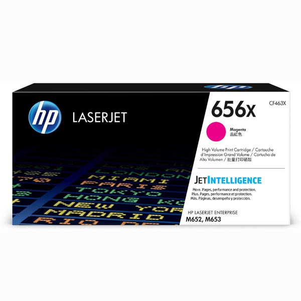 HP originální toner CF463X, HP 656X, magenta, 22000str., high capacity