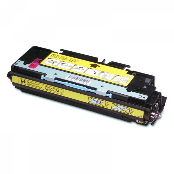 HP originální toner Q2672A, HP 309A, yellow, 4000str., DOPRODEJ