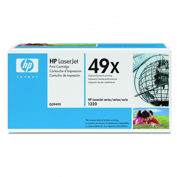 HP originální toner Q5949X, HP 49X, black, 6000str., high capacity
