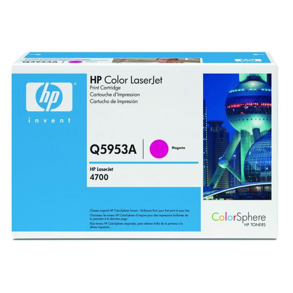HP originální toner Q5953A, HP 643A, magenta, 10000str.