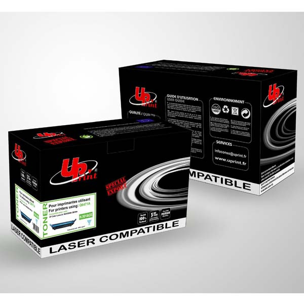 UPrint kompatibilní toner s HP Q6471A, H.501ACE, cyan, 4000str.