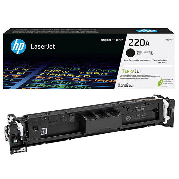 HP originální toner W2200A, HP 220A, black, 2000str.