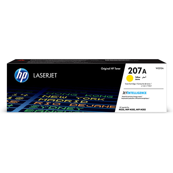 HP originální toner W2212A, HP 207A, yellow, 1250str.