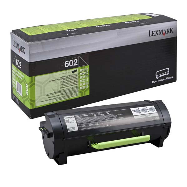 Lexmark originální toner 60F2000, 602, black, 2500str., return