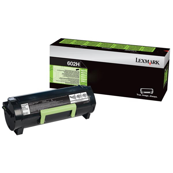 Lexmark originální toner 60F2H00, 602H, black, 10000str., high capacity, return