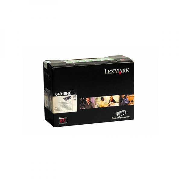 Lexmark originální toner 64016HE, black, 21000str., return