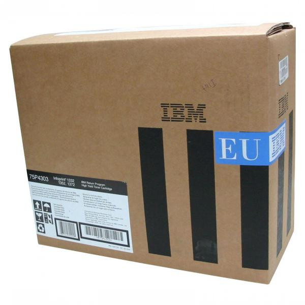 IBM originální toner 75P4303, black, 21000str., return