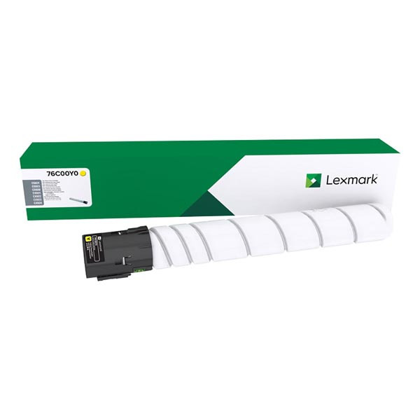 Lexmark originální toner 76C00Y0, yellow, 11500str.