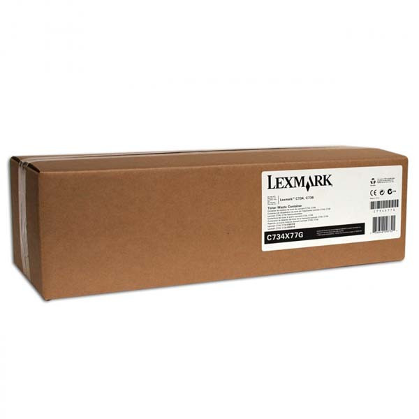 Lexmark originální waste box C734X77G, 25000str., Lexmark C734, 736, X734, 736, 738, odpadní nádobka
