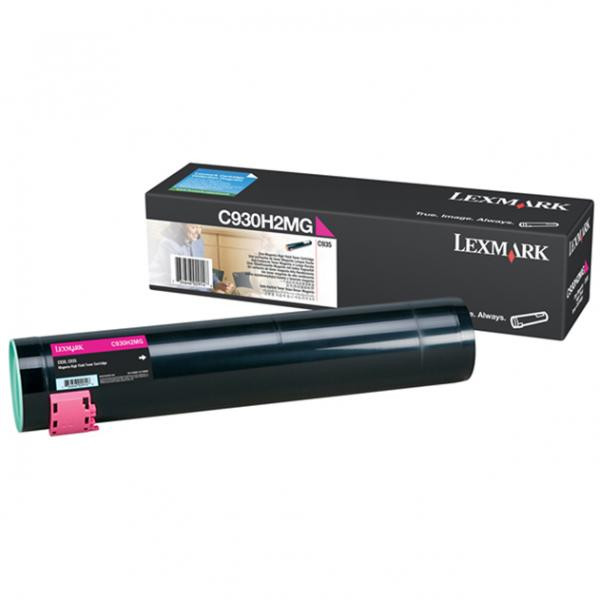 Lexmark originální toner C930H2MG, magenta, 24000str.